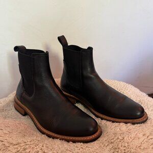 Nisolo Leather Chelsea Boots – Black, Women’s 7 (Super Comfy)